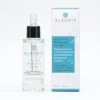 Vista frontale del siero filler-lift booster ant-age affiancato dalla confezione esterna